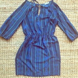 Retro styled mid- length dress